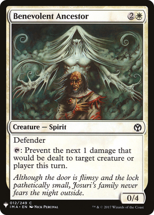 Benevolent Ancestor (LIST-IMA-12)