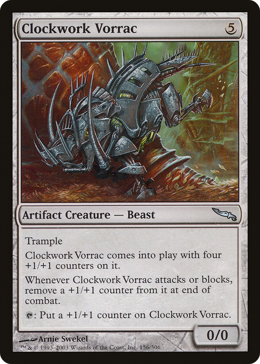 Clockwork Vorrac (MRD-156) (Foil)