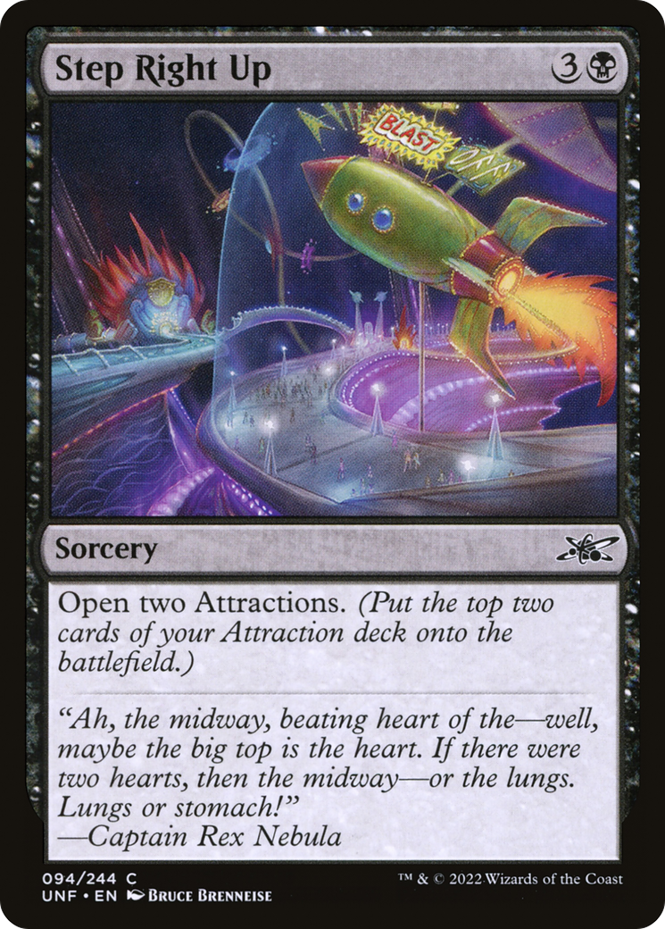 Step Right Up (UNF-094) (Foil)