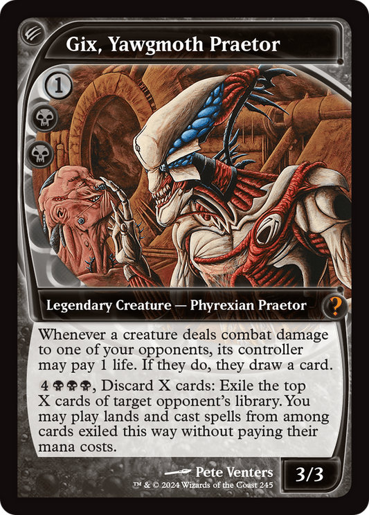 Gix, Yawgmoth Praetor (MB2-245) (Foil)