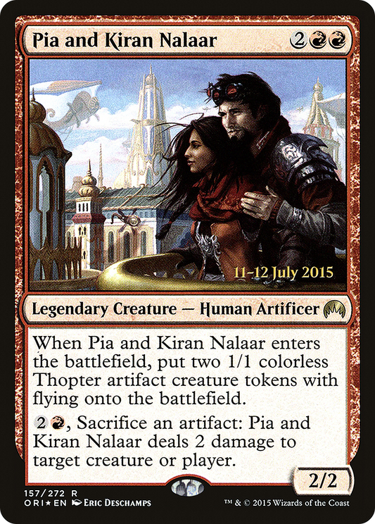 Pia and Kiran Nalaar (PRE-157S) (Foil)