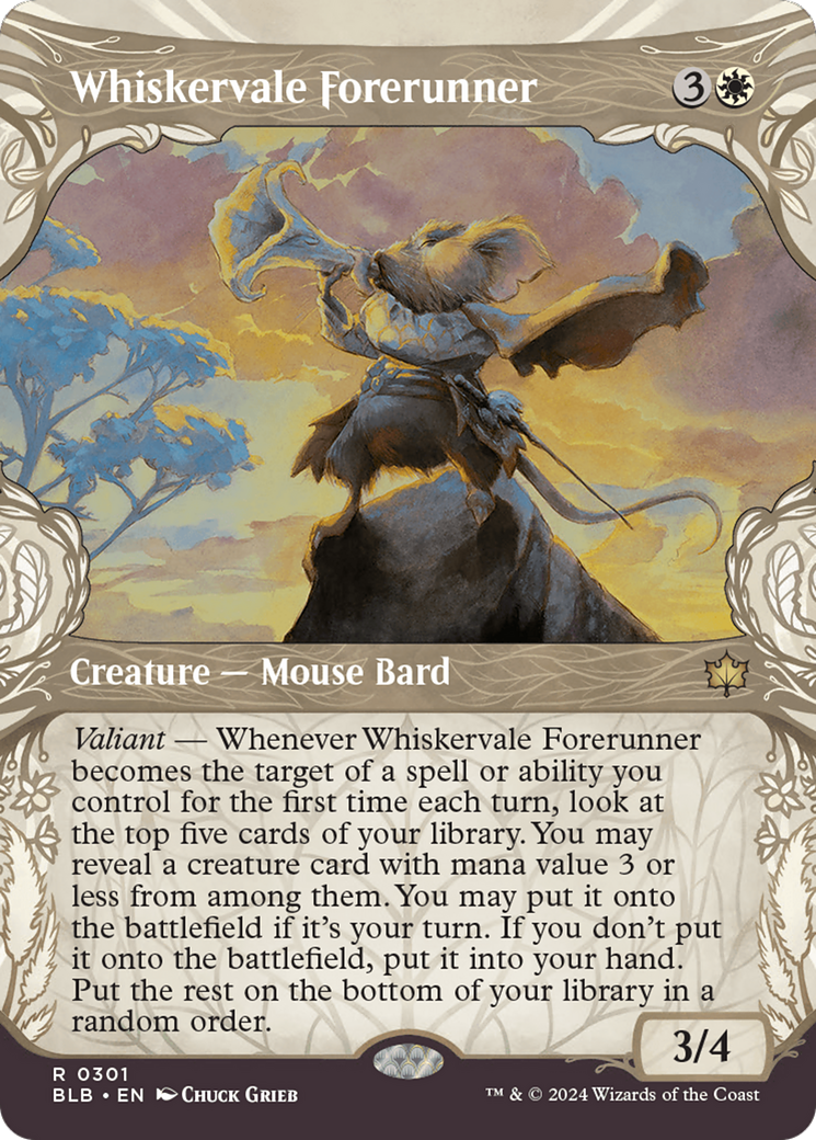 Whiskervale Forerunner (BLB-301) (Showcase) (Foil)