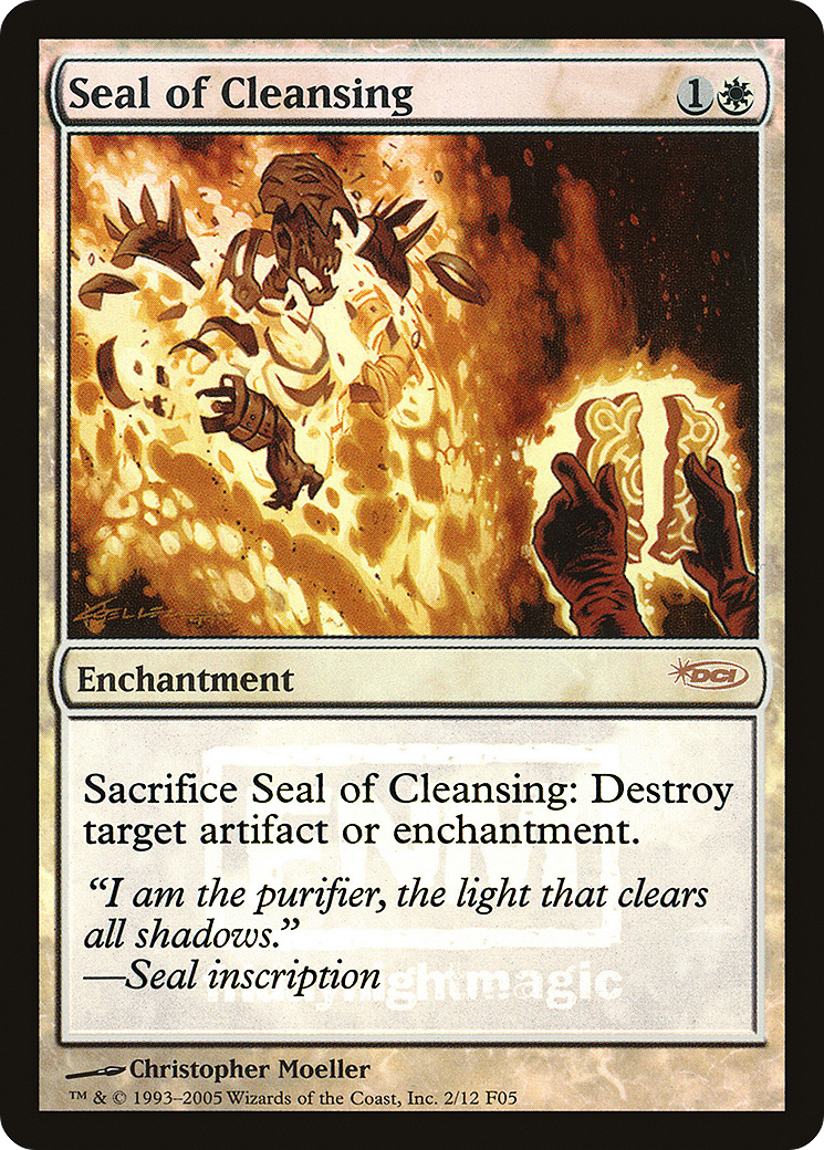 Seal of Cleansing (FNM-002) (Foil)