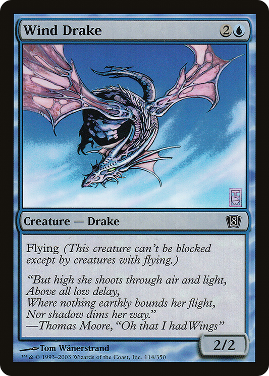 Wind Drake (8ED-114★) (Foil)