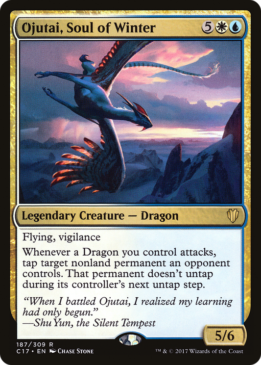 Ojutai, Soul of Winter (C17-187)