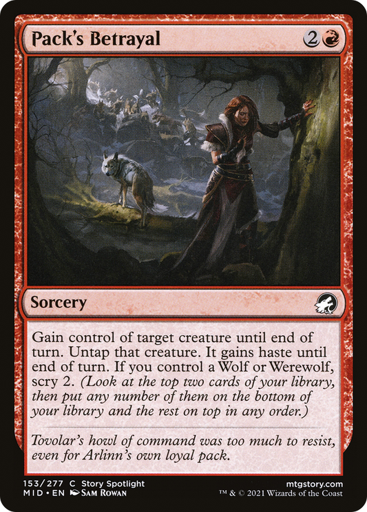 Pack's Betrayal (MID-153)