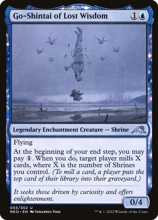 Go-Shintai of Lost Wisdom (NEO-055) (Foil)