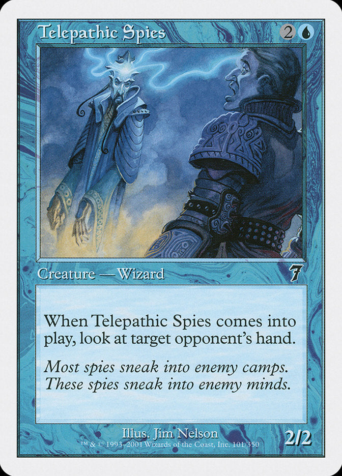 Telepathic Spies (7ED-101)