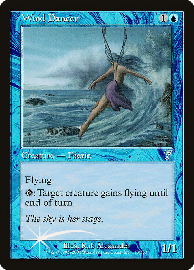 Wind Dancer (7ED-113★) (Foil)