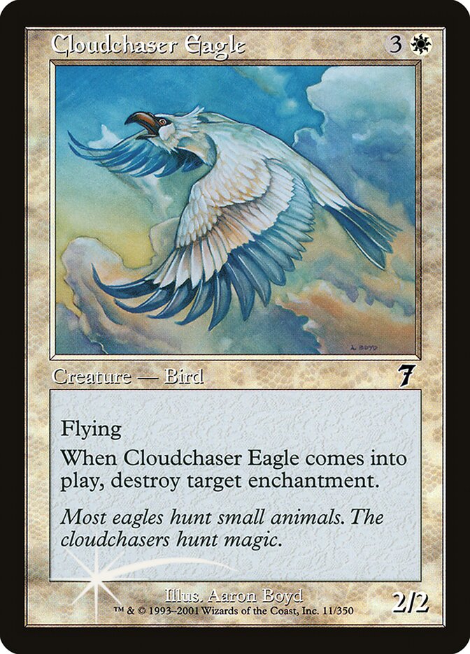 Cloudchaser Eagle (7ED-011★) (Foil)