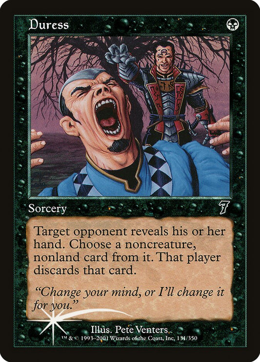 Duress (7ED-131★) (Foil)