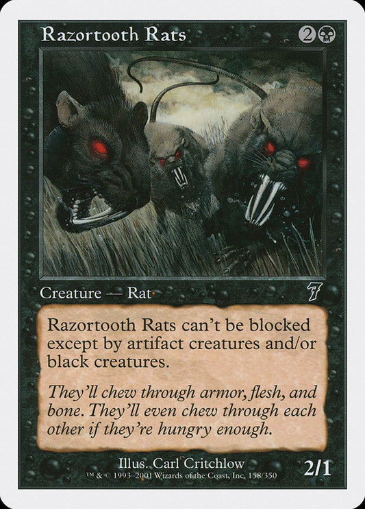 Razortooth Rats (7ED-158)