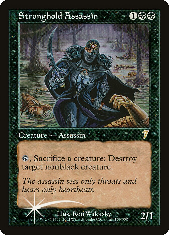 Stronghold Assassin (7ED-166★) (Foil)