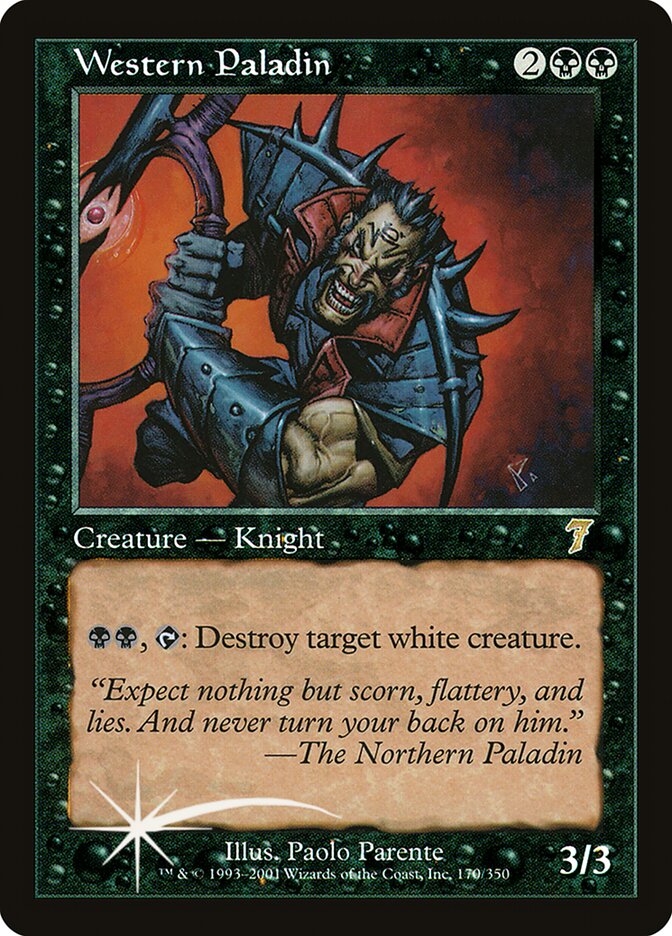 Western Paladin (7ED-170★) (Foil)