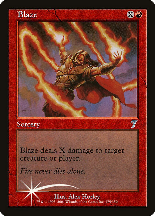 Blaze (7ED-175★) (Foil)