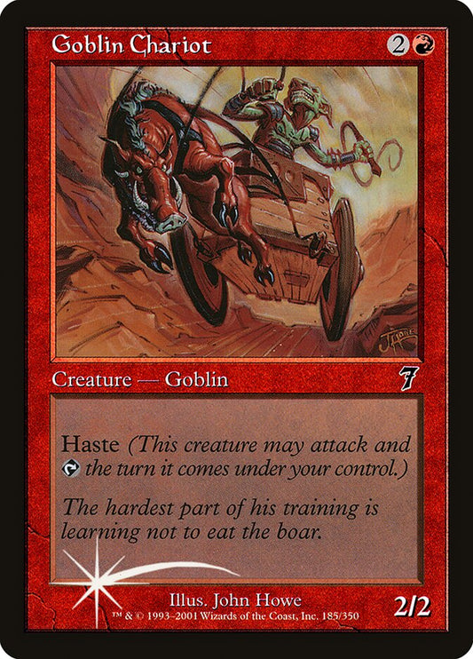 Goblin Chariot (7ED-185★) (Foil)