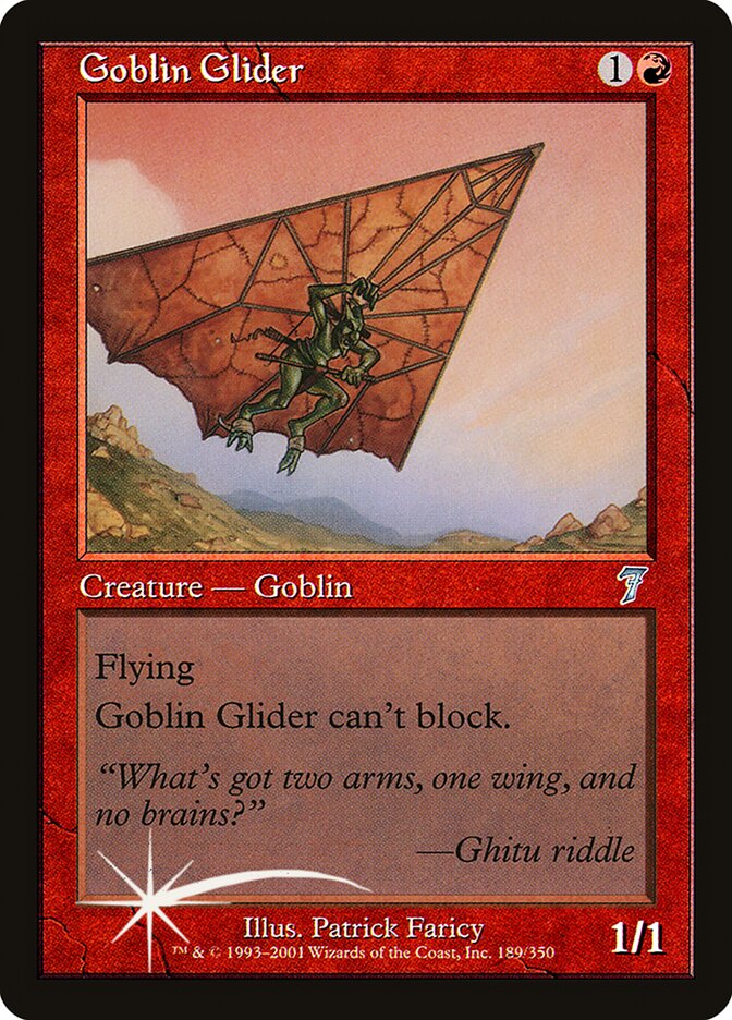 Goblin Glider (7ED-189★) (Foil)