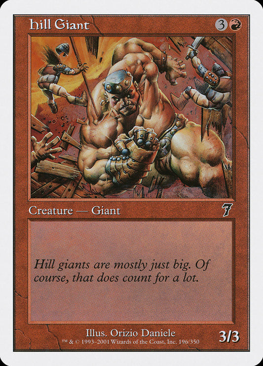 Hill Giant (7ED-196)