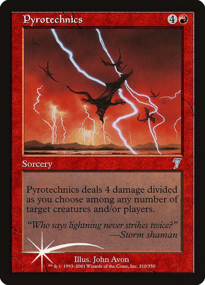 Pyrotechnics (7ED-210★) (Foil)
