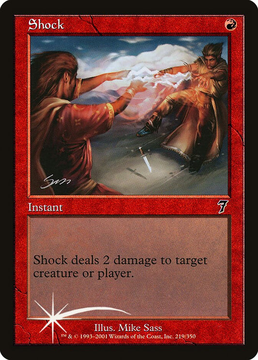 Shock (7ED-219★) (Foil)