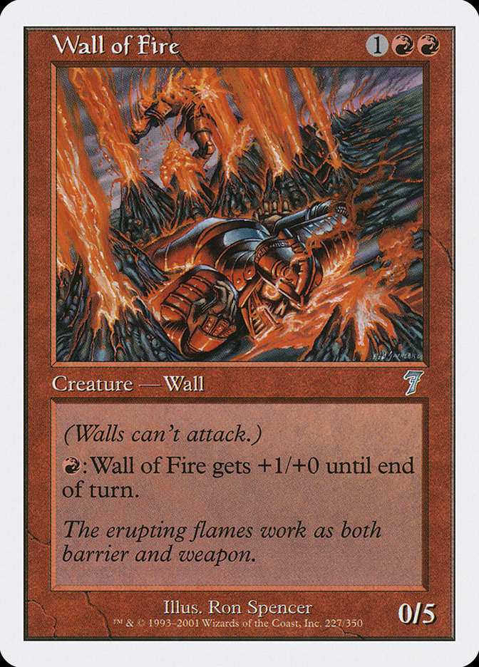 Wall of Fire (7ED-227)