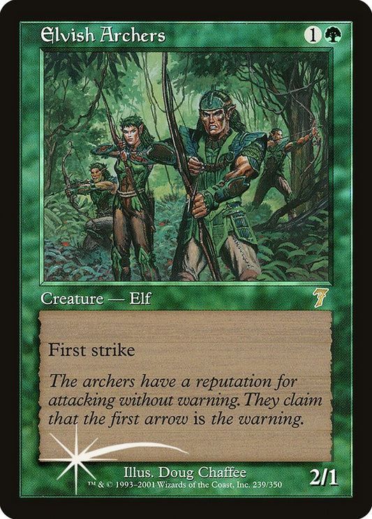 Elvish Archers (7ED-239★) (Foil)