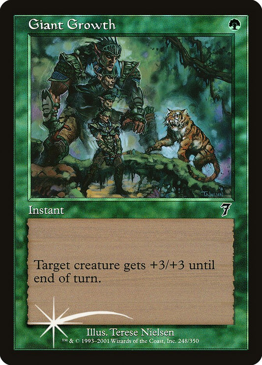 Giant Growth (7ED-248★) (Foil)