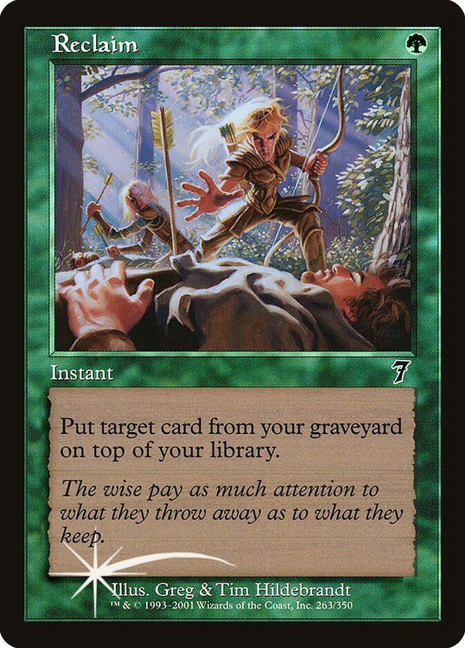 Reclaim (7ED-263★) (Foil)