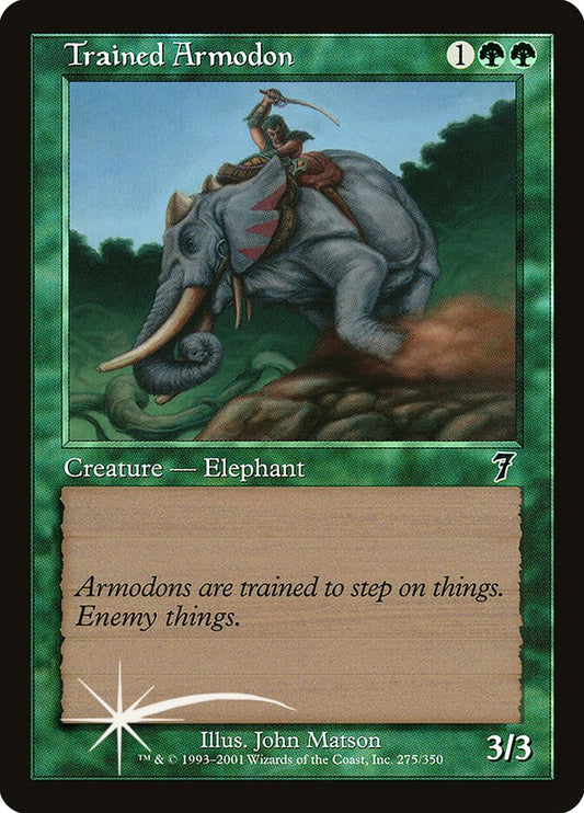 Trained Armodon (7ED-275★) (Foil)