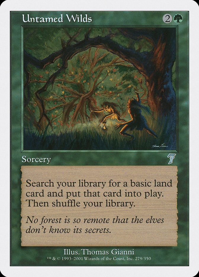 Untamed Wilds (7ED-279)