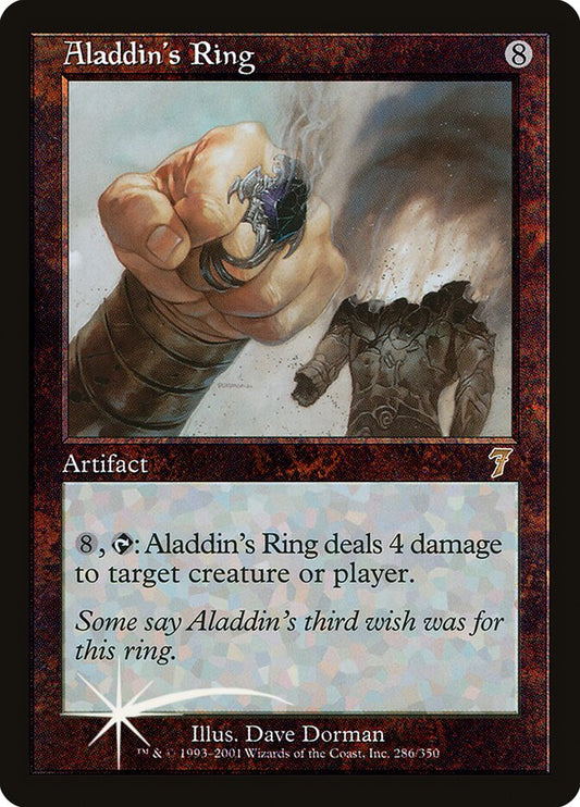 Aladdin's Ring (7ED-286★) (Foil)