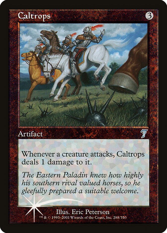 Caltrops (7ED-288★) (Foil)