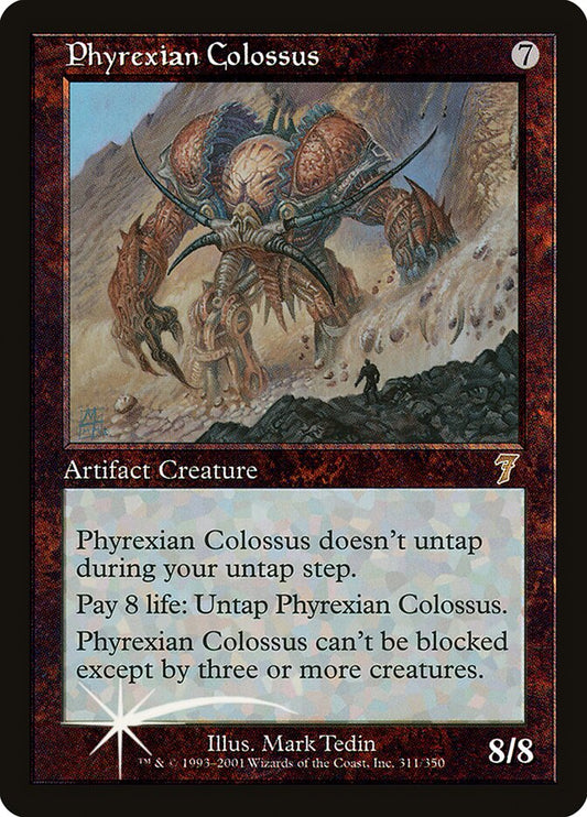 Phyrexian Colossus (7ED-311★) (Foil)