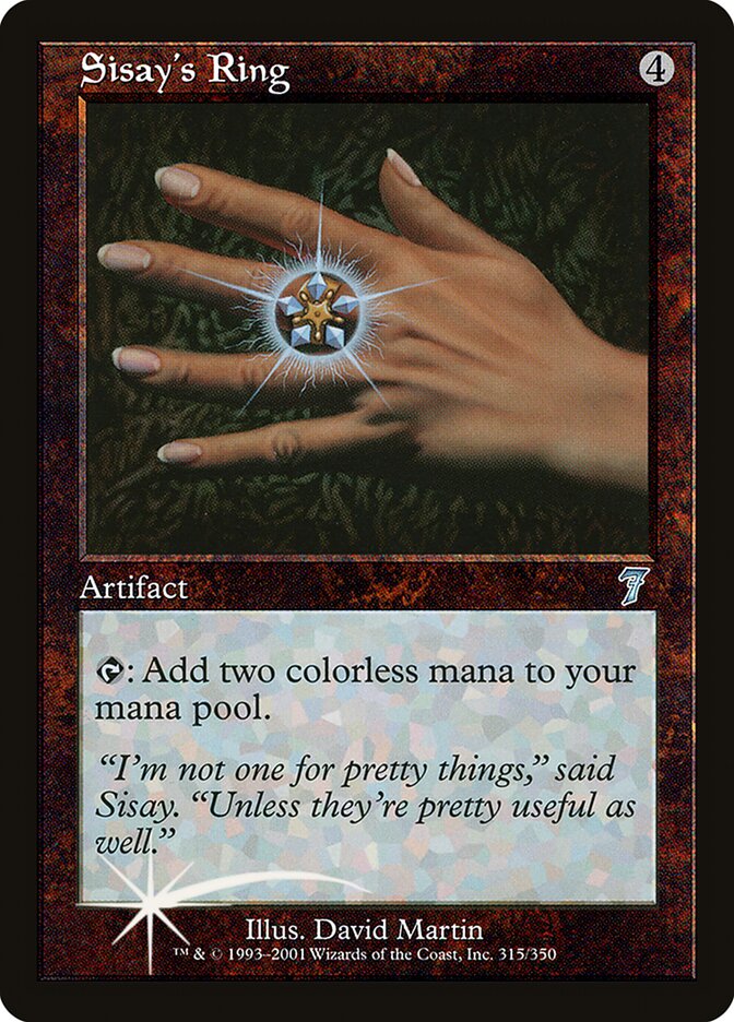 Sisay's Ring (7ED-315★) (Foil)