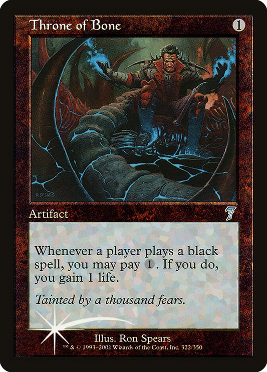 Throne of Bone (7ED-322★) (Foil)