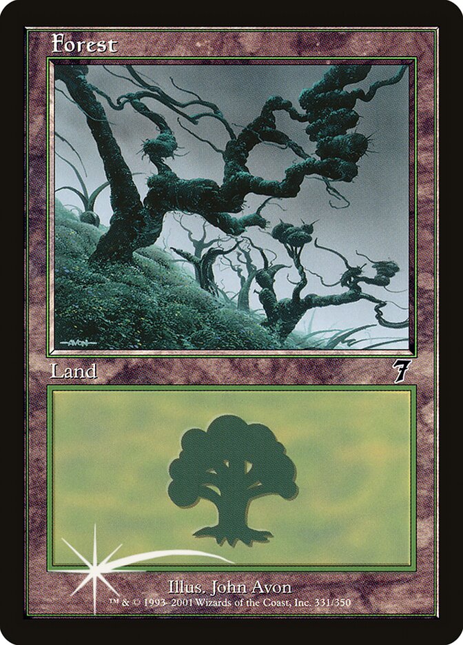 Forest (331) (7ED-331★) (Foil)