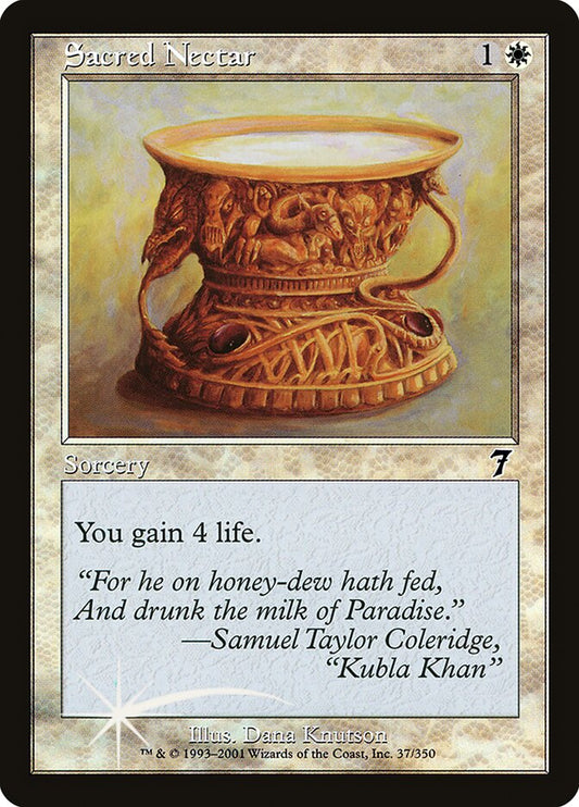 Sacred Nectar (7ED-037★) (Foil)