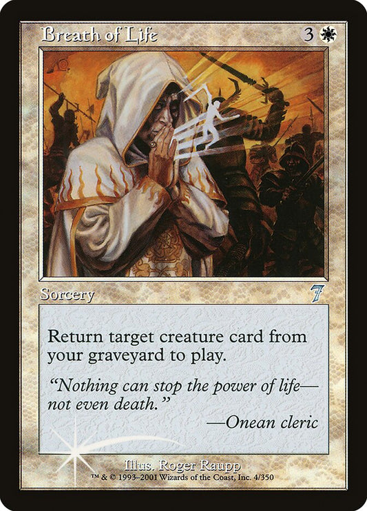 Breath of Life (7ED-004★) (Foil)