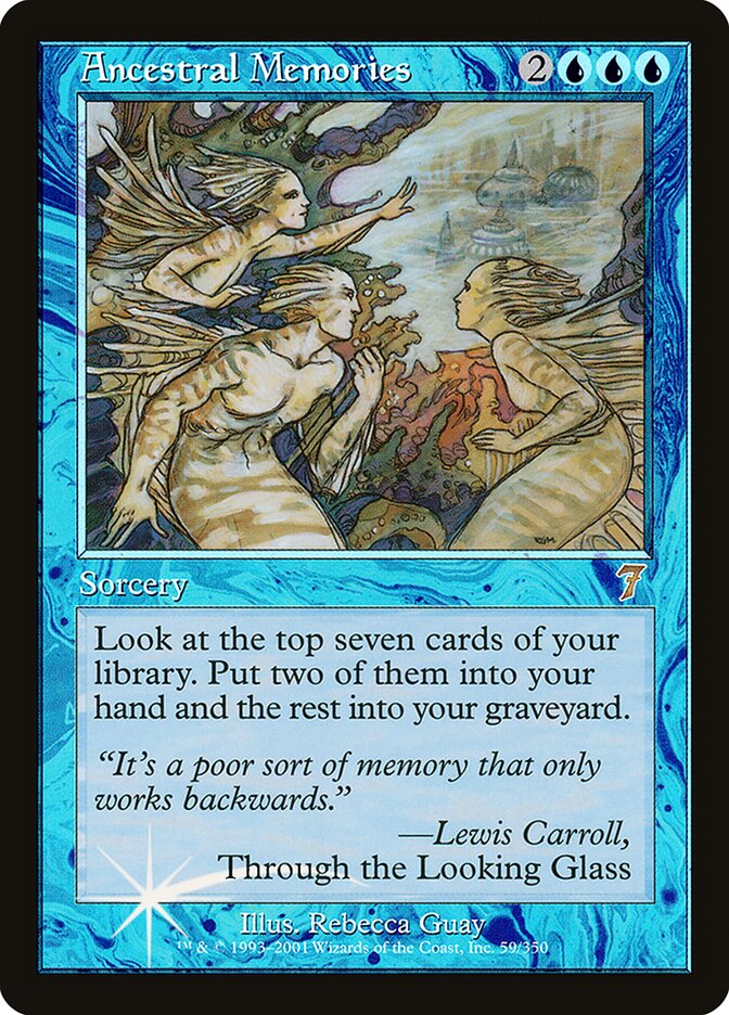 Ancestral Memories (7ED-059★) (Foil)
