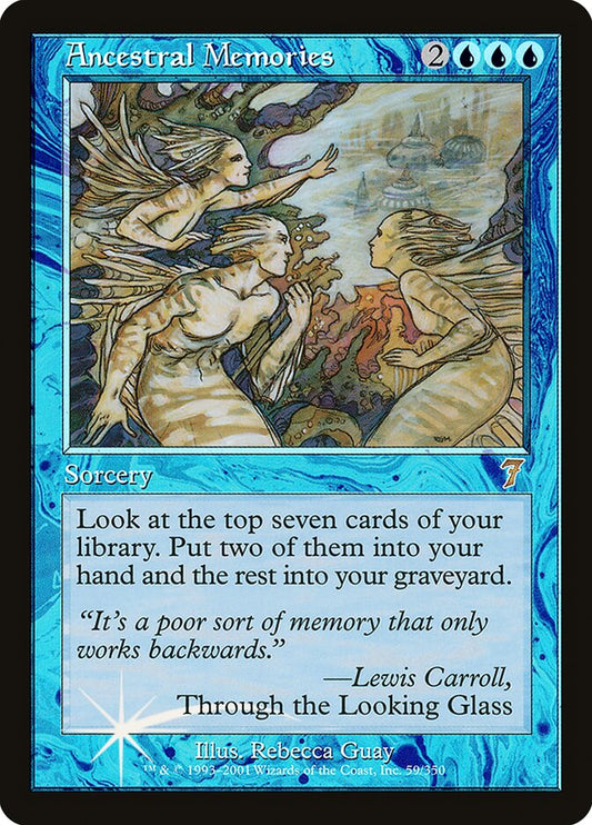 Ancestral Memories (7ED-059★) (Foil)