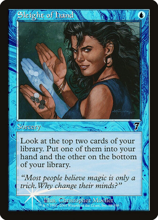 Sleight of Hand (7ED-098★) (Foil)