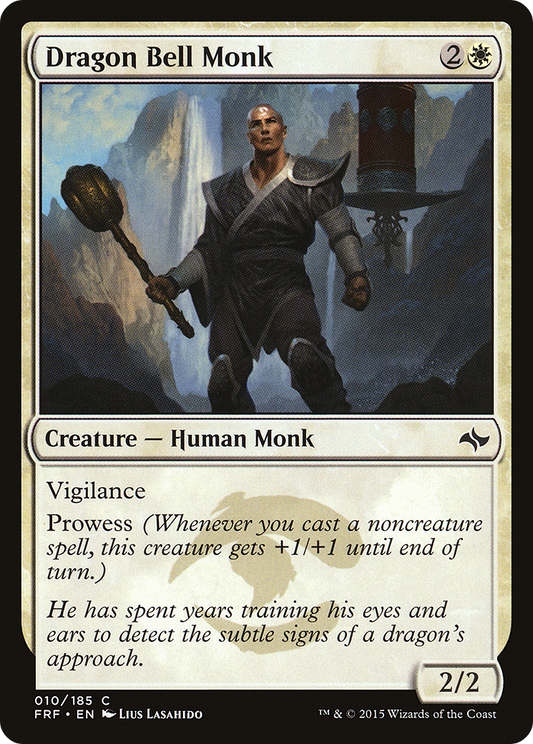 Dragon Bell Monk (FRF-010) (Foil)