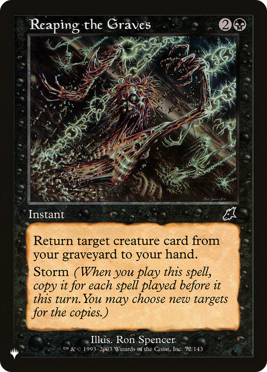 Reaping the Graves (LIST-SCG-72)