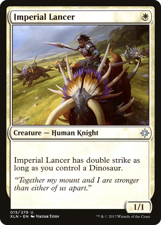 Imperial Lancer (XLN-015) (Foil)