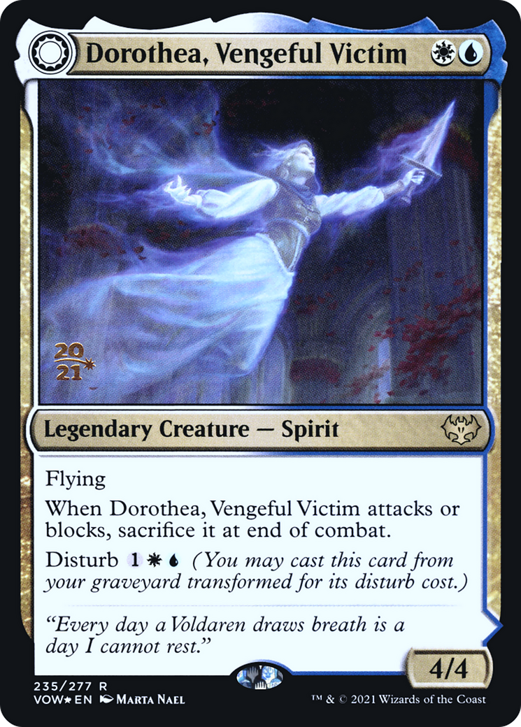Dorothea, Vengeful Victim // Dorothea's Retribution (PRE-235S) (Foil)