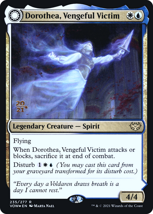 Dorothea, Vengeful Victim // Dorothea's Retribution (PRE-235S) (Foil)