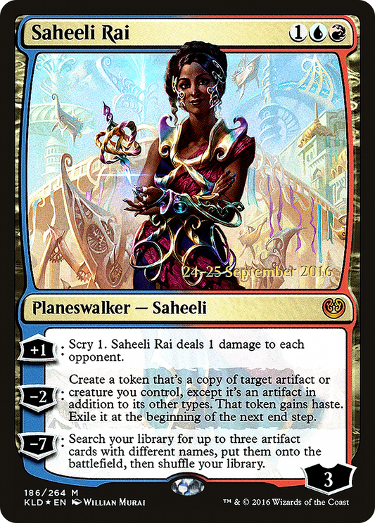 Saheeli Rai (PRE-186S) (Foil)