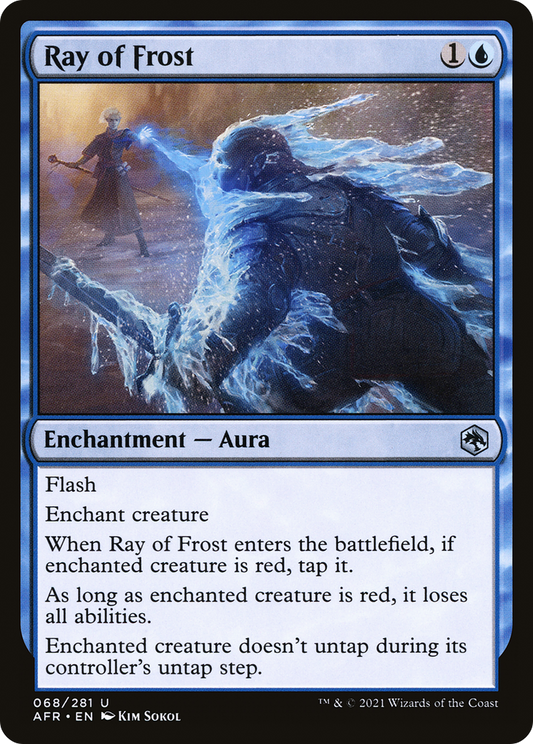 Ray of Frost (AFR-068) (Foil)