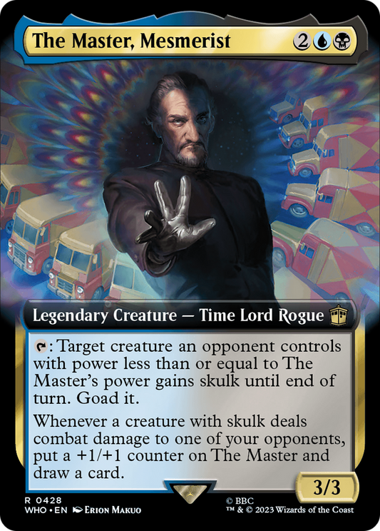 The Master, Mesmerist (WHO-428) (Extended Art) (Foil)