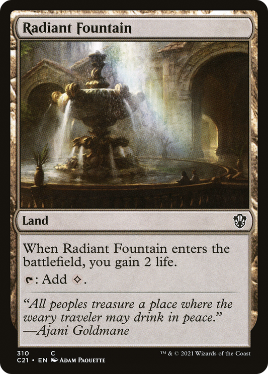 Radiant Fountain (C21-310)